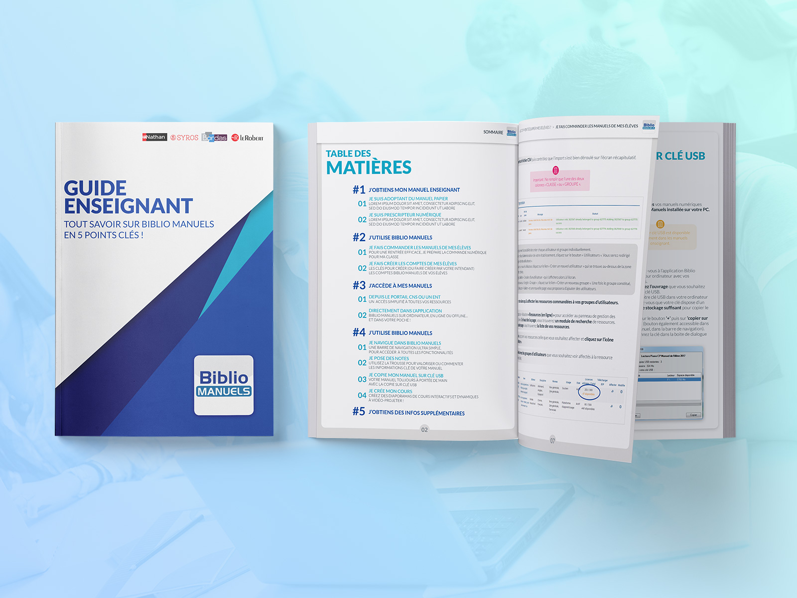 Edition et mise en page guide enseignant