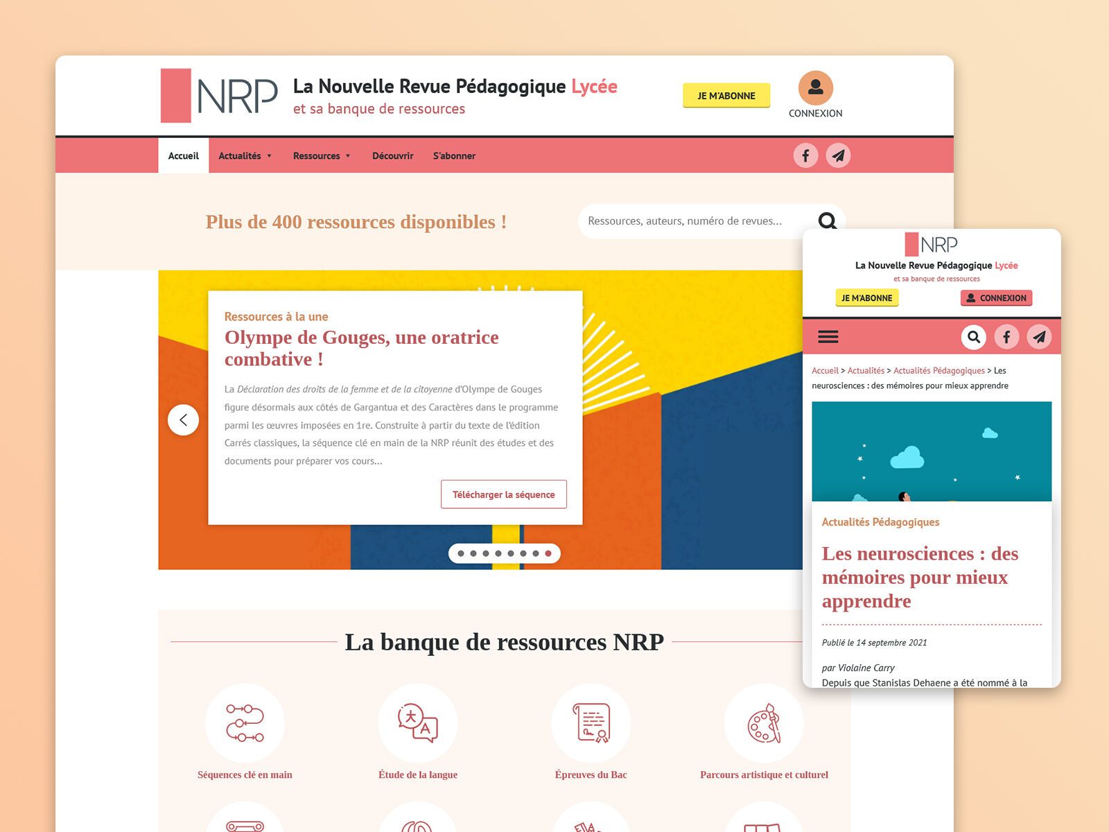 Site éducatif NRP