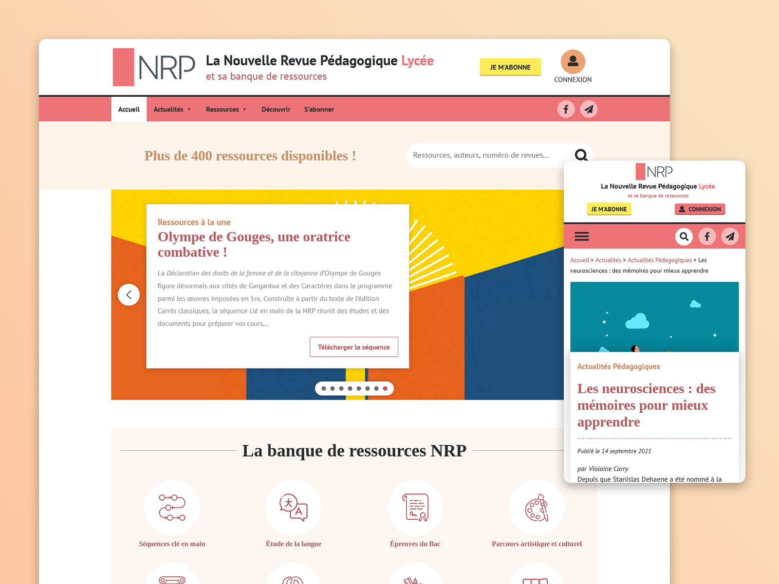 Site éducatif NRP